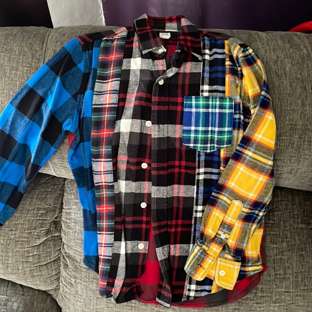 Gap Boys Plaid button down